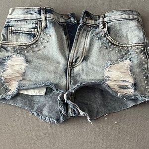 Jean shorts
